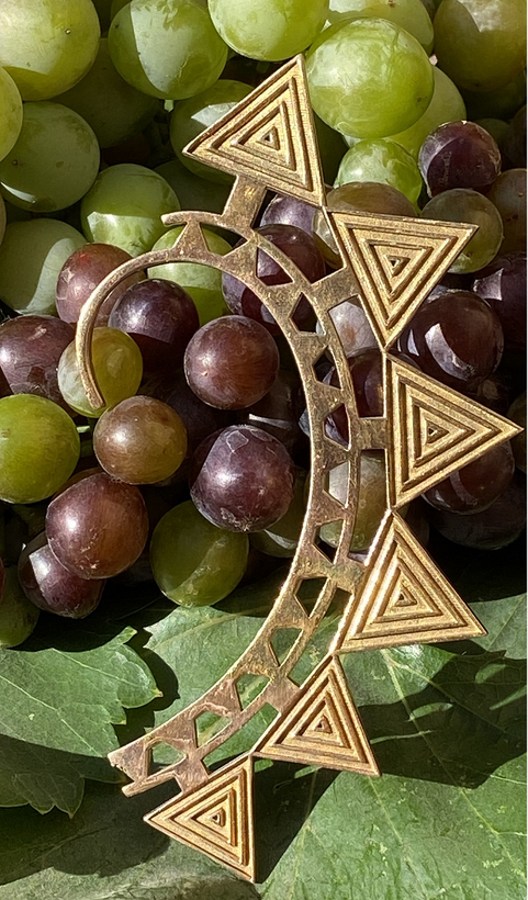 کاف گوش برنجی دست ساز